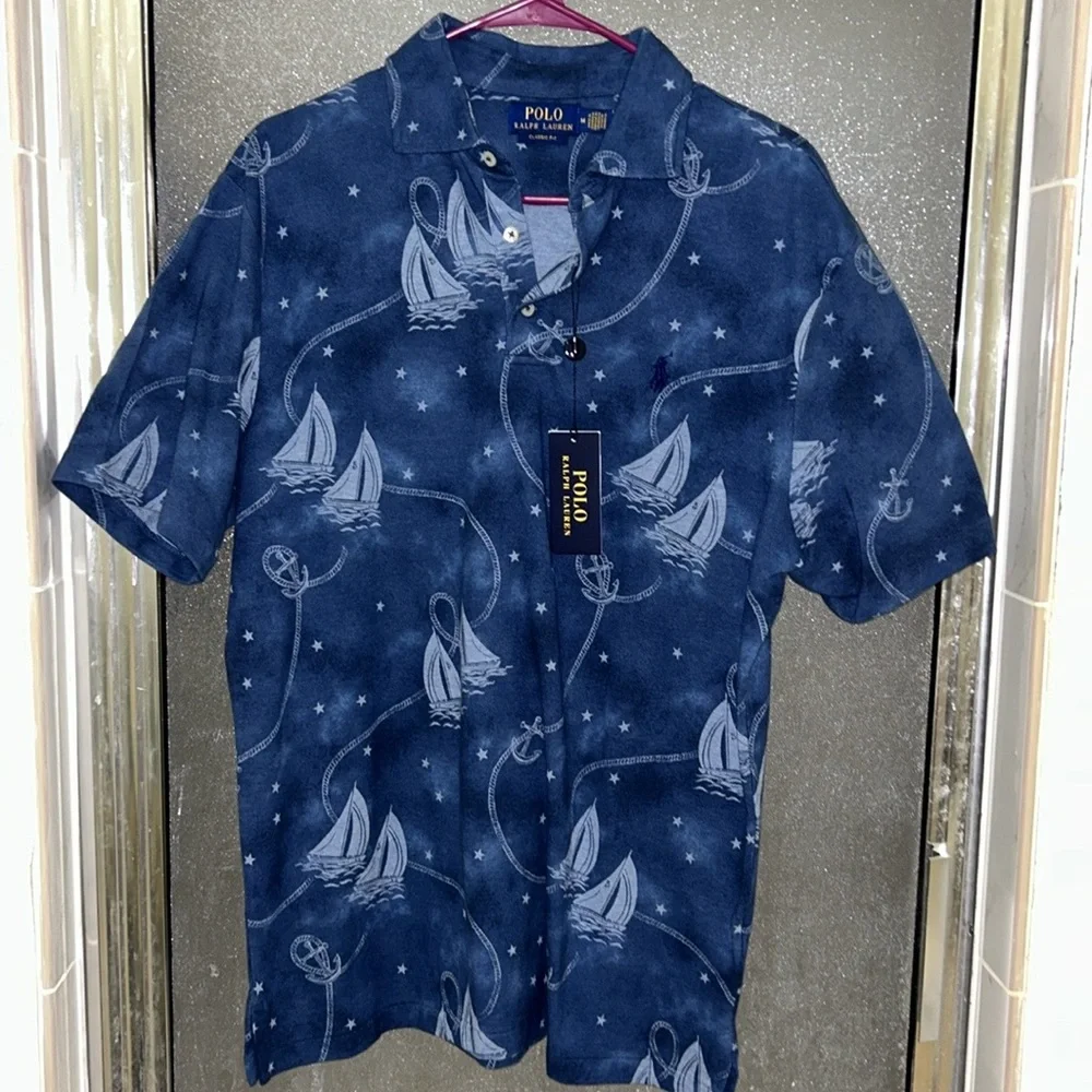 Polo Ralph Lauren Yarn Dyed Mesh Polo